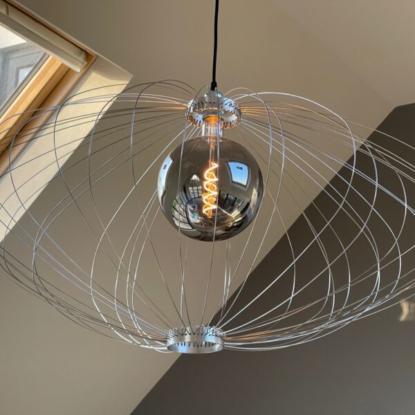 Extra Large Wire Frame Spring Light